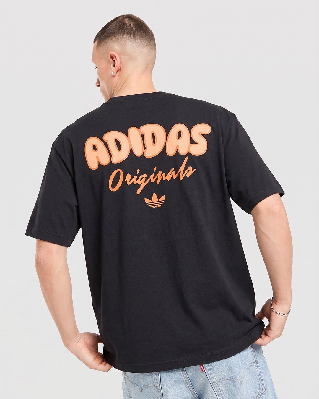 Adidas Originals Trefoil Graphic T-Shirt - Image 2