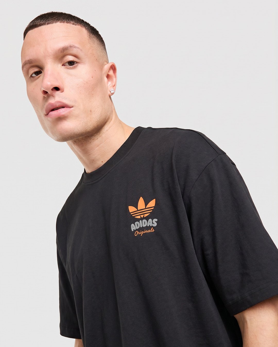 Adidas Originals Trefoil Graphic T-Shirt - Image 4