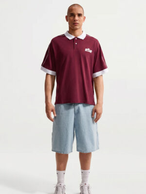 Nike Oversized Short-Sleeve Polo